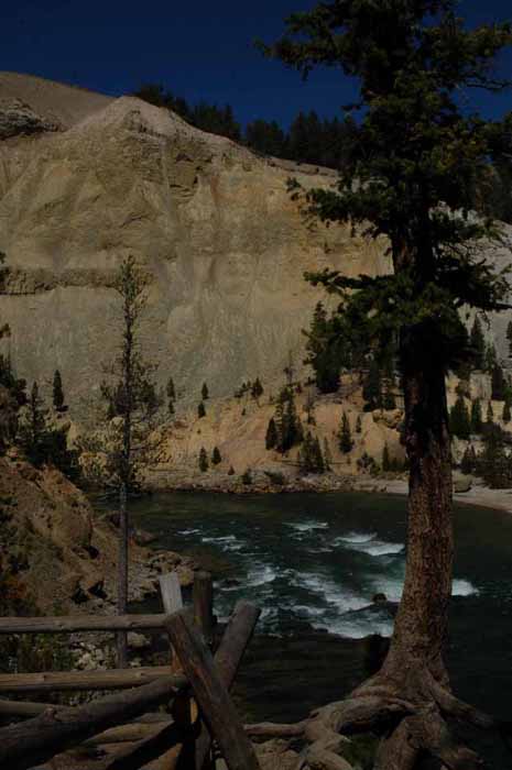 the base of Tower Fall